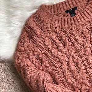h&m knit sweater